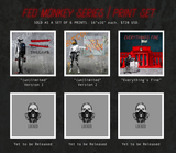 Fed Monkey Series Print Set